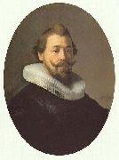 Rembrandt van rijn, Portrait of a man.